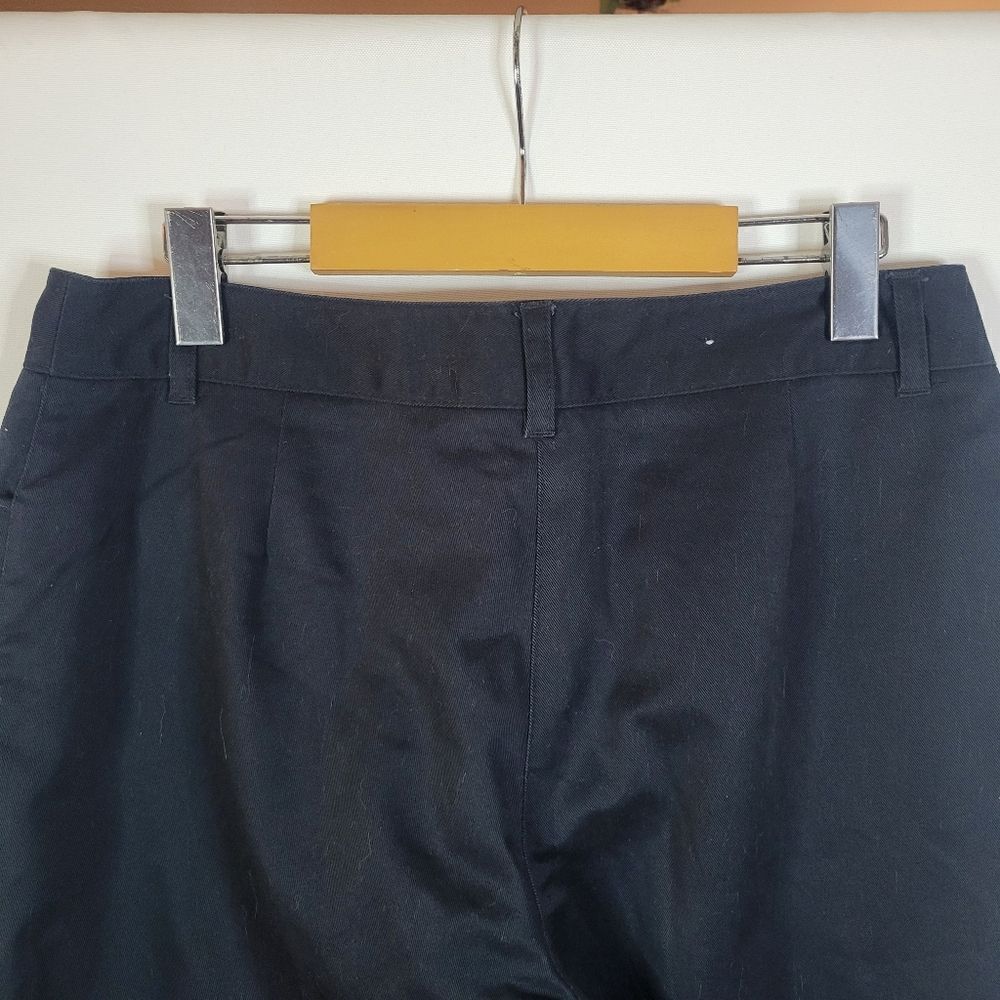 Denver Hayes Classic Fit Casual Cotton Black Trousers - Picture 9 of 10